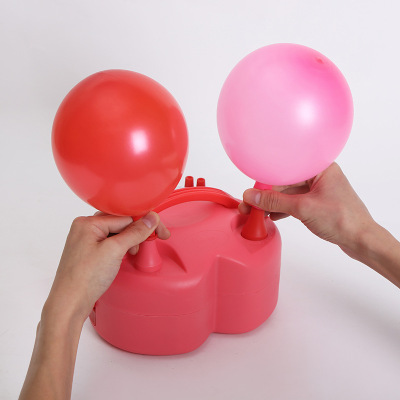 new pattern heart-shaped Electric Inflator Pink Air pump household Swim ring Aluminum balloon Inflatable tube wholesale