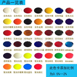 夜光粉;珠光粉;其他染料