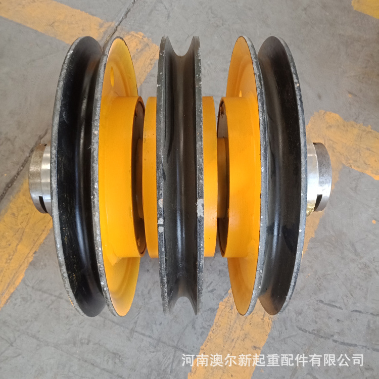 大量供应 10t/20t双梁行车滑轮组  行吊滑轮片 出口滑轮组制造商