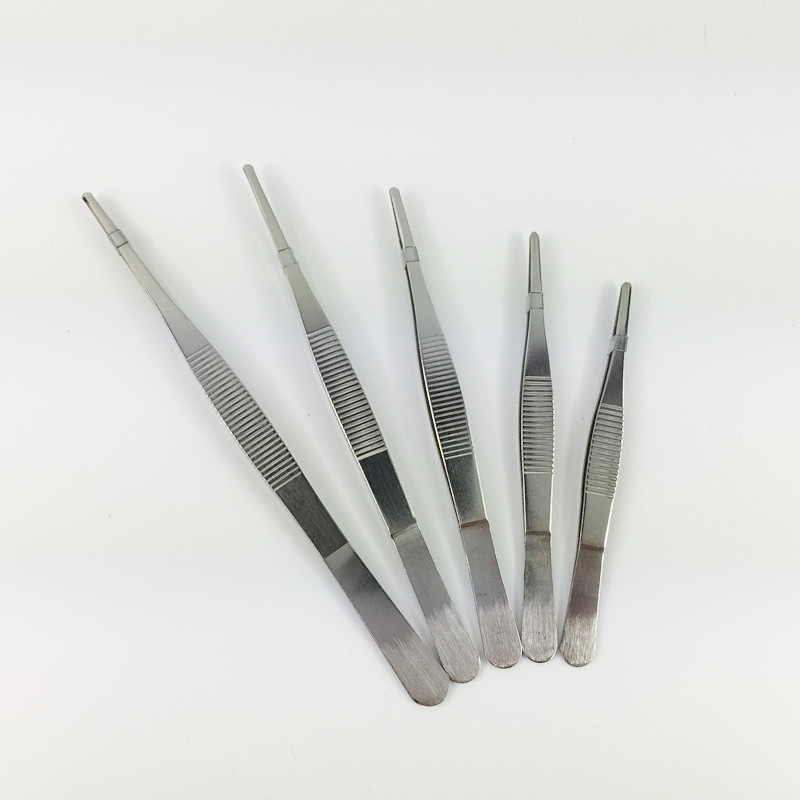 镊子304茶镊园艺不锈钢DIL镊子