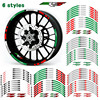Motorcycle sticker color wheels sticker reflector wheel sticker is suitable for Aprilia RS125
