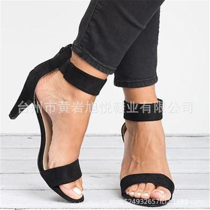 Cross -border WOMEN Sandals Open TOE SUMMER Shoes Female Big Size…