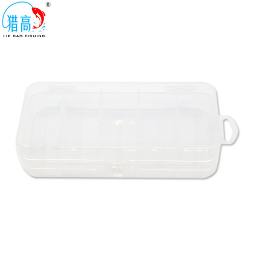 Liegao Luya Fishing Gear Accessories Box 5-Gate Transparent Box Plastic Bait Box False Bait Set Box Cross-Border Fishing Gear Accessories Box
