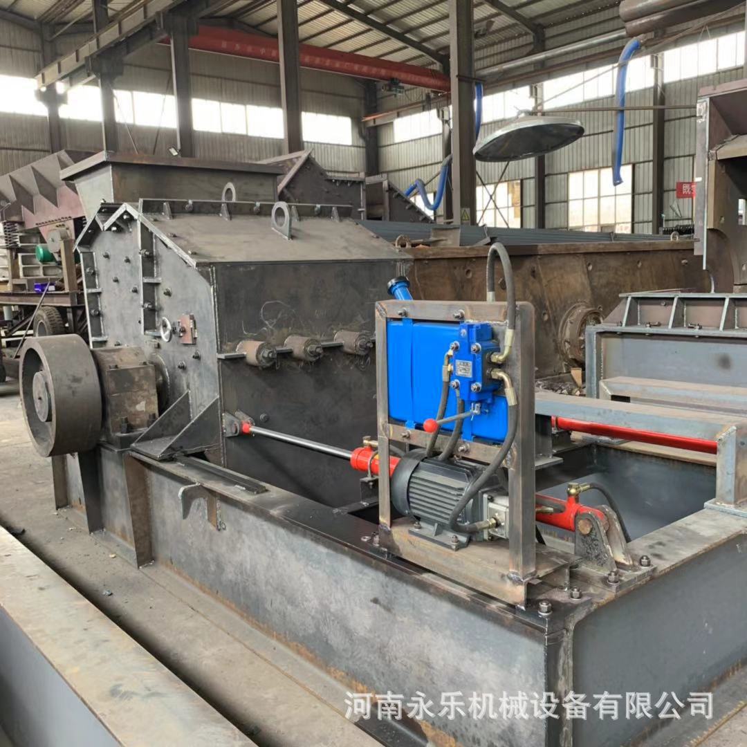 鹅卵石液压开箱制砂机 新型河卵石料制砂机 石灰石破碎细碎机厂家