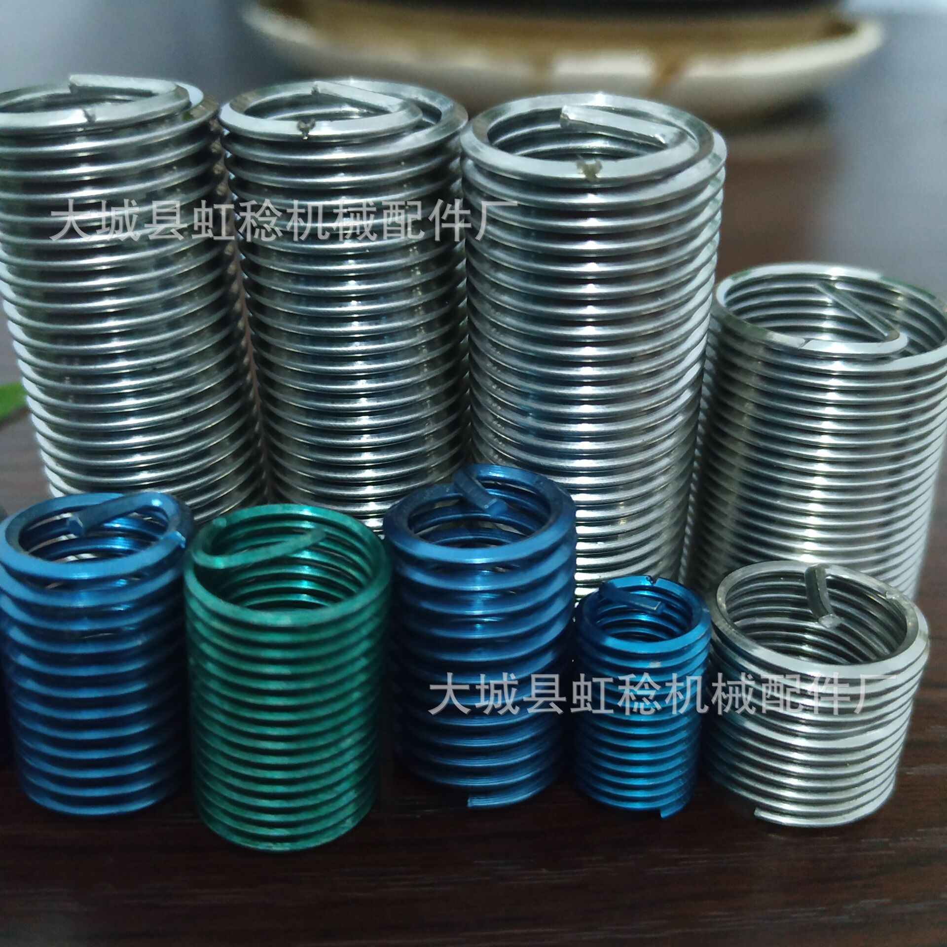 英制 公制 德标钢丝螺套 304不锈钢螺套 丝套 螺纹护套 工