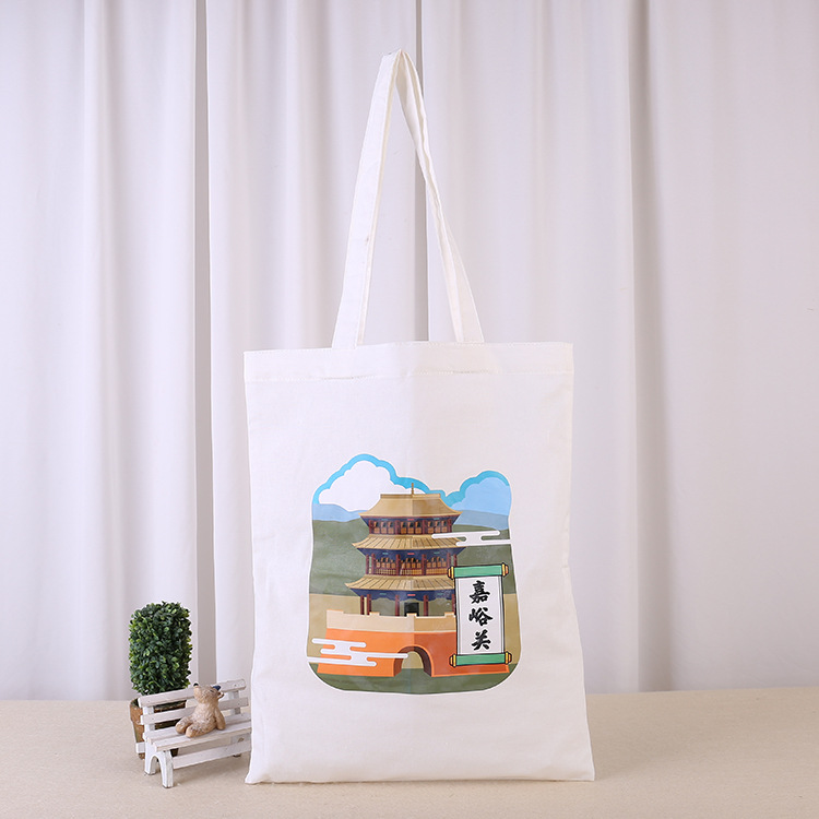 批发时尚精美手提购物帆布袋 定做广告宣传帆布袋 礼品手提袋