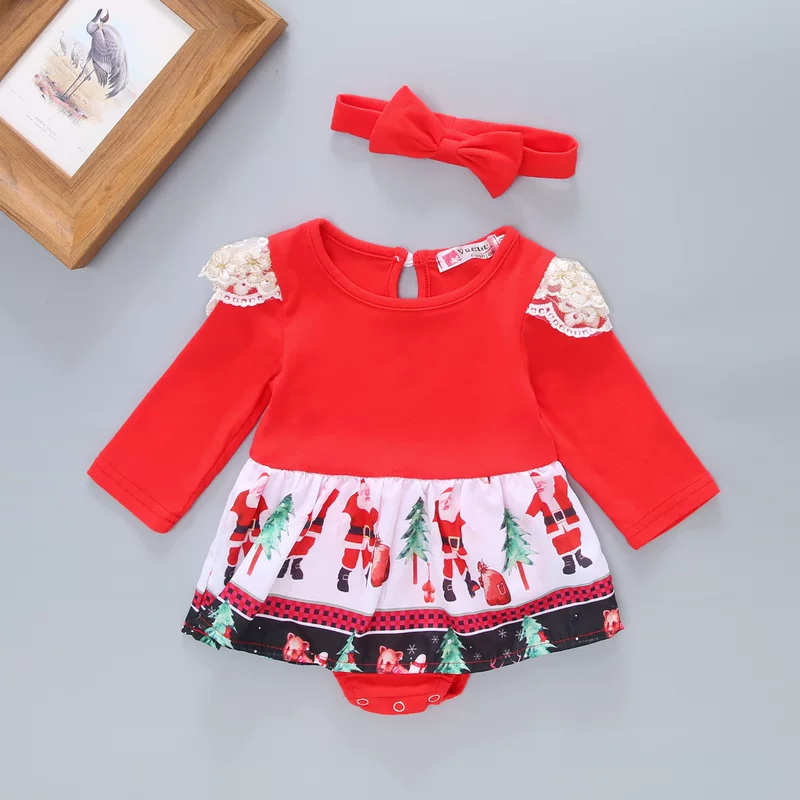 Боди-рассказ, платье, набор (Christmas bodysuit, dress, set)