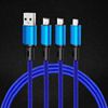 High speed mobile phone, woven charging cable, Android, three in one
