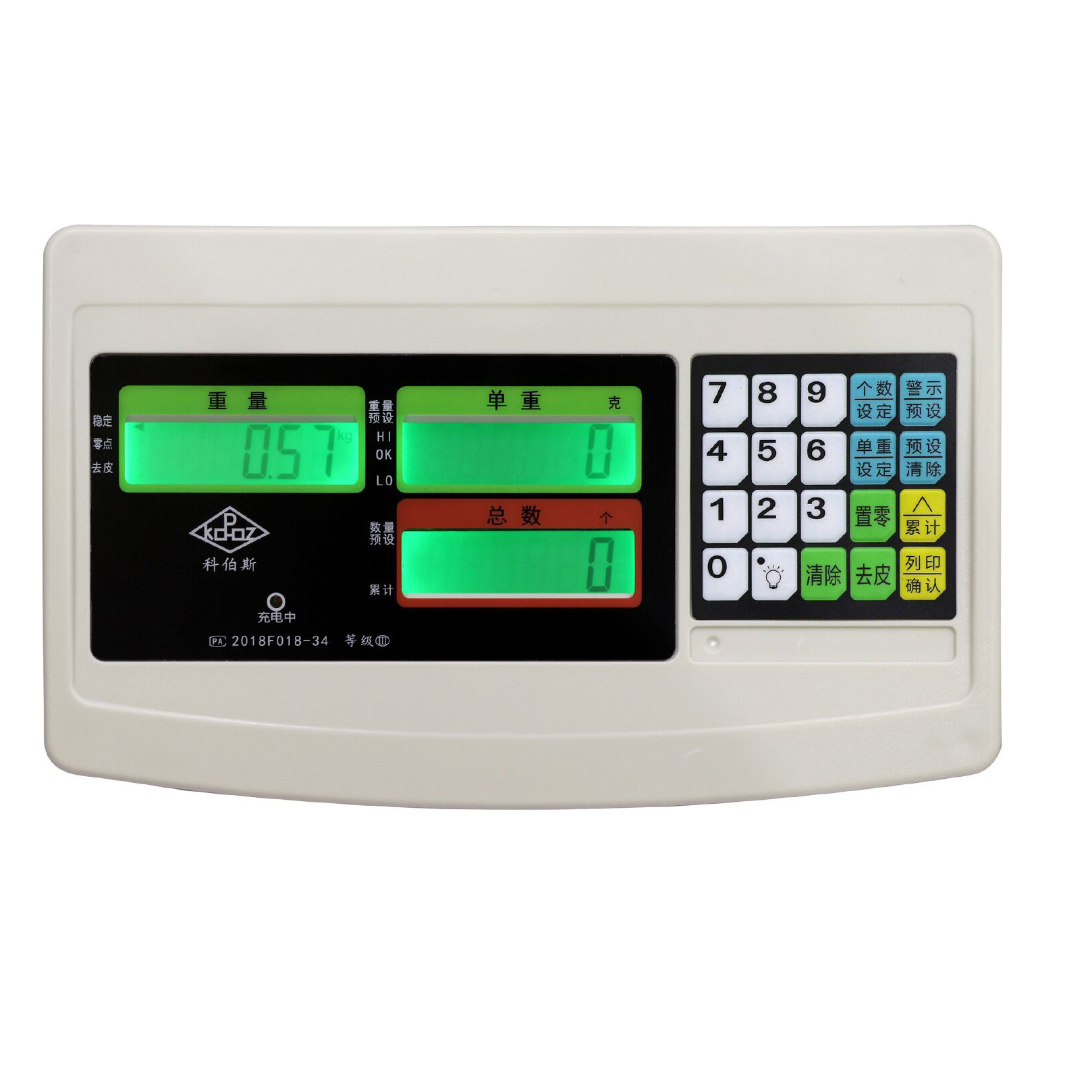 科伯斯TC-520计数仪表RS232，蓝牙，wifi