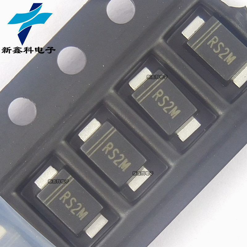 FR207 RS2MF 丝印:RS2M 贴片超快速恢复二极管 SMAF超薄封装