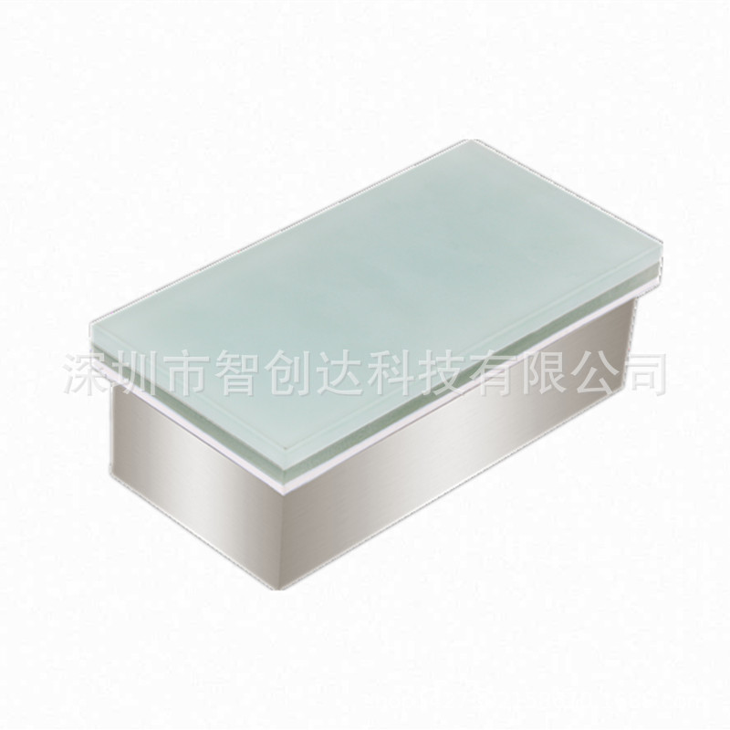厂家直供可定制户外不锈钢发光砖 嵌入 景观 led 地埋灯|ms