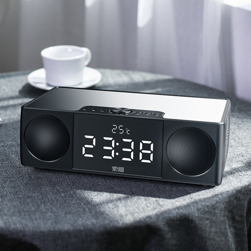 Sony Ericsson S99 Wireless Bluetooth Speaker Super Subwoofer Speaker Mini Large Volume 3D Surround Radio Alarm Clock