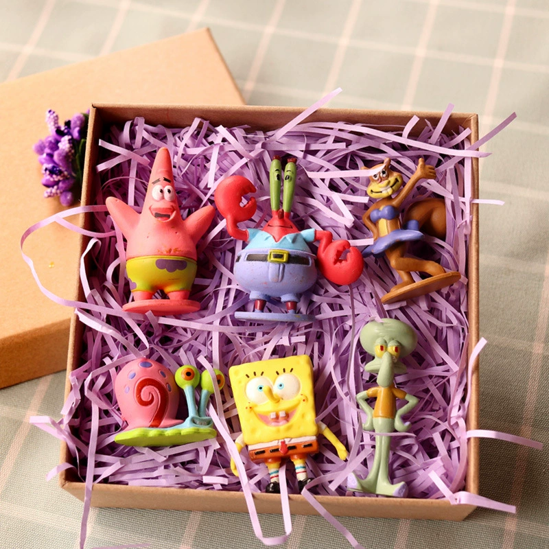 Sponge doll, minifigure, octopus, Birthday gift