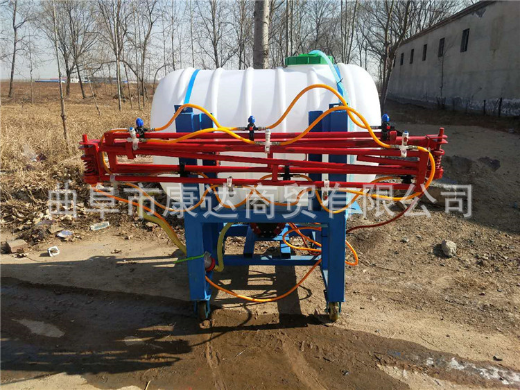康达现货四轮拖拉机悬挂式打药机 汽油喷雾器杠杆自走式打药机