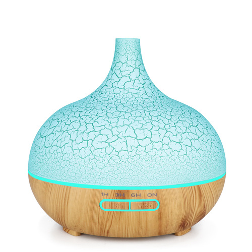 400ml onion aroma diffuser wood grain humidifier remote control colorful light humidifier male model tip aroma diffuser