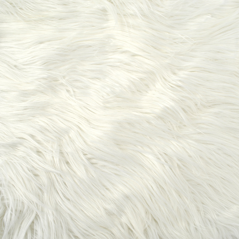 仿滩羊毛绒绒布   抱枕鞋帽玩具服装面料 全涤落水毛绒布