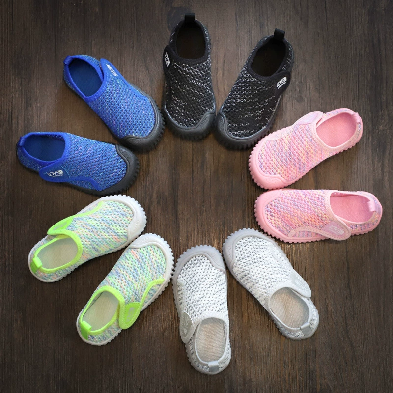 Детская сетчатая обувь Обувь для малышей Сандалии для мальчиков От 1 до 3 лет Детская домашняя обувь с дышащей сеткой для девочек Мягкая подошва для детского сада