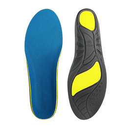 足弓支撑按摩透气矫正鞋垫 高弹性BK布面扁平足矫形鞋垫