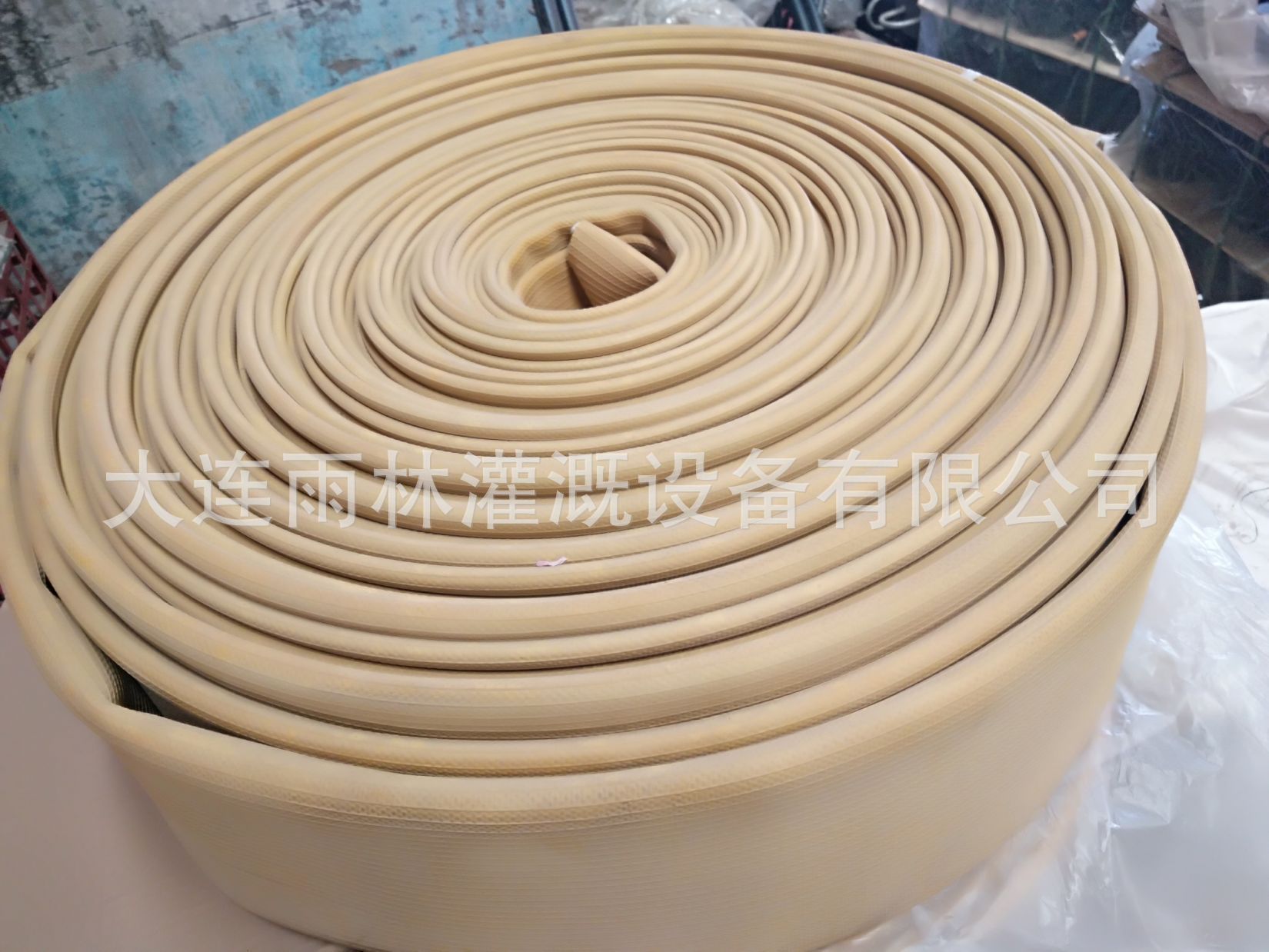 厂家供应 喷灌机配件平移机供水水龙带  55米 拖移水带 4寸