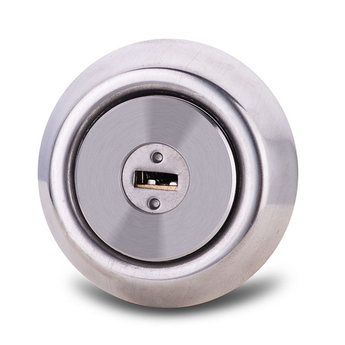 Household old-fashioned exterior anti-theft door cross security gate door lock B-level lock core bedroom universal all-copper core