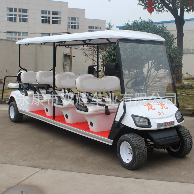 Four electric vehicles adult Electric Eight Ten seats new pattern Electric sightseeing cars Inspection car