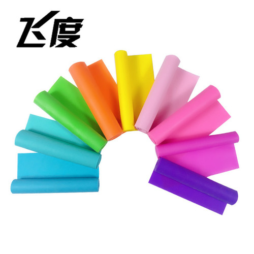 Yoga resistance band elastic band fitness latex resistance sheet elastic TPE dance resistance band stretching band dance