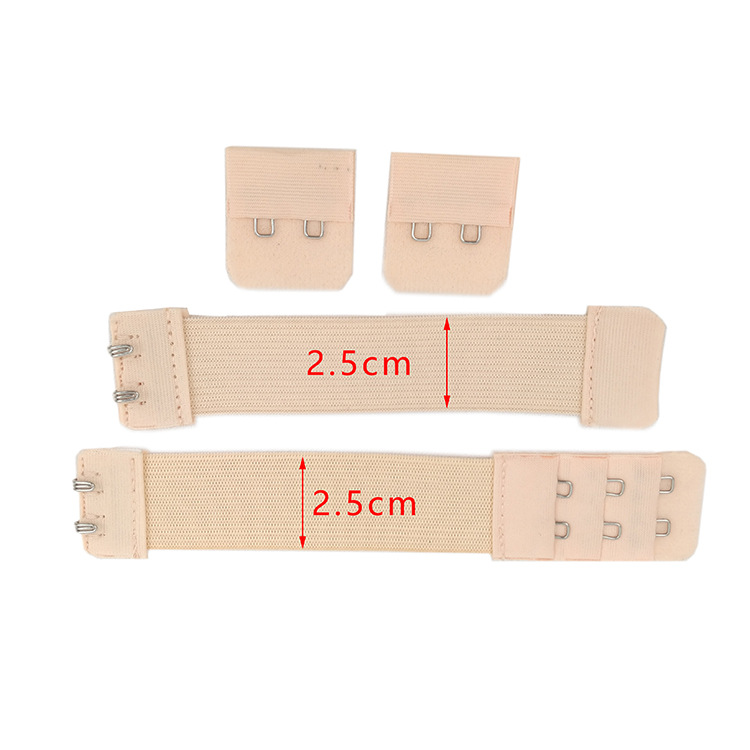 3cm内衣扣假发松紧带欧美爆款长短可以调节头套