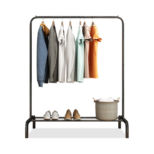 Clothes drying rack, floor-standing clothes rack, clothes rack, bedroom home balcony drying rack, simple, fashionable, creative and multi-functional