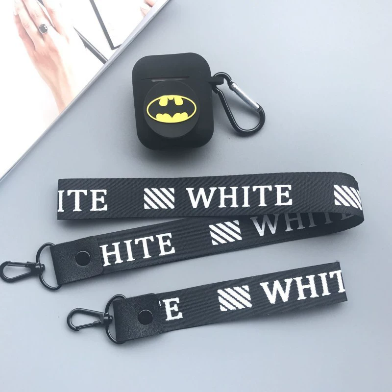 Apple, wireless cartoon headphones, protective silicone compatible creative protective case, bluetooth, fall protection