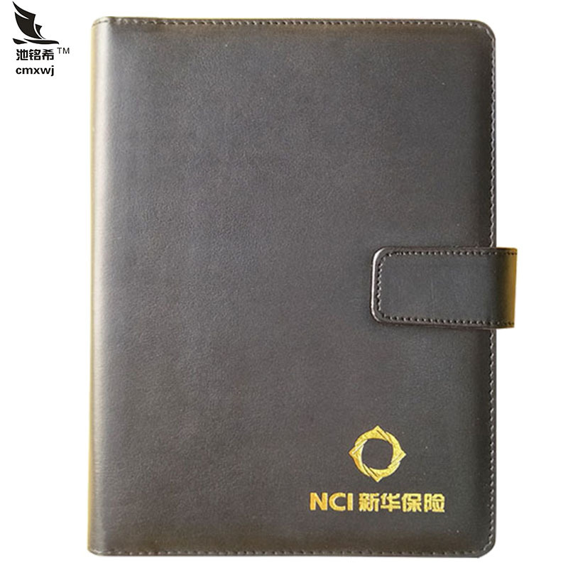 customized business affairs Loose-leaf Notepad pvc Belt buckle a5 gift Notepad wholesale Free of charge logo Take samples