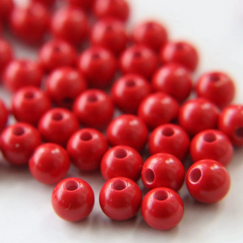 Round beads, accessories, accessory, cinnabar