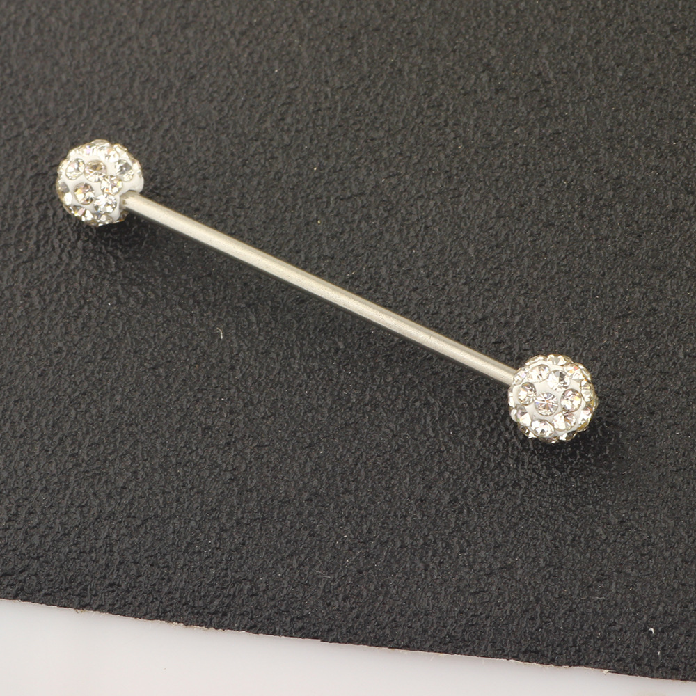 18 Pcs Stainless Steel Piercing Set Industrial Earring Nose Ring Eyebrow Lip Jewelry detail image 8