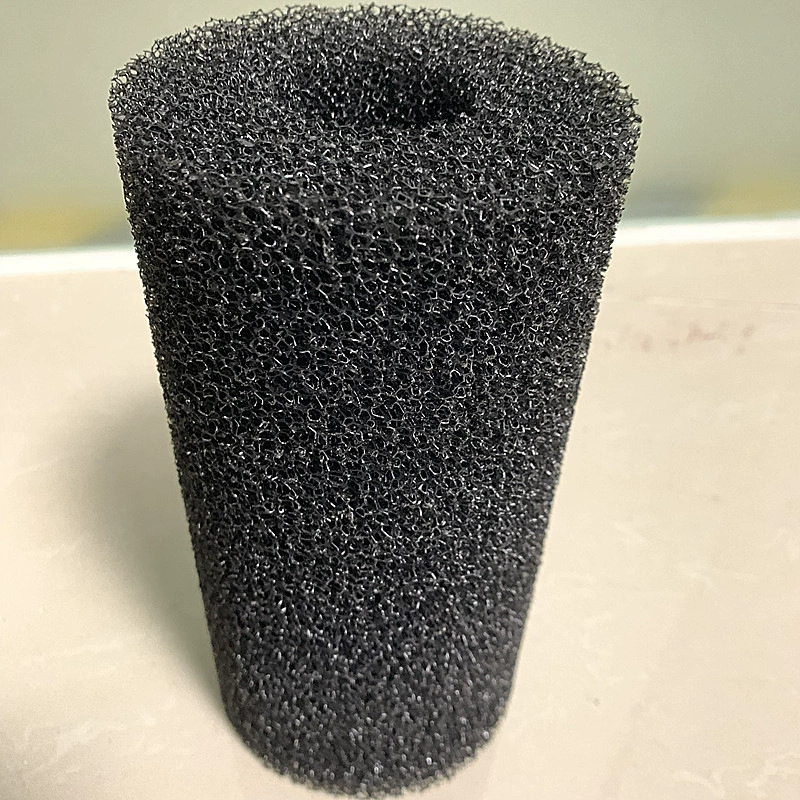 Поставка косметического инструмента фильтр губка Колонка труба белая дышащая губка 45PPI Круглый фильтр сетка хлопок