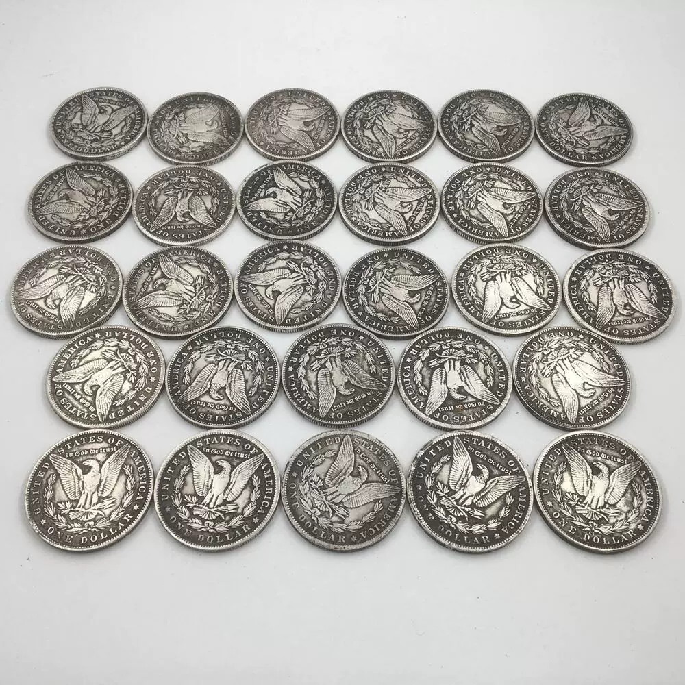 С 1978 по 1921 год, двадцать восьмой годовой номер производителя монеты Morgan Silver доллар США