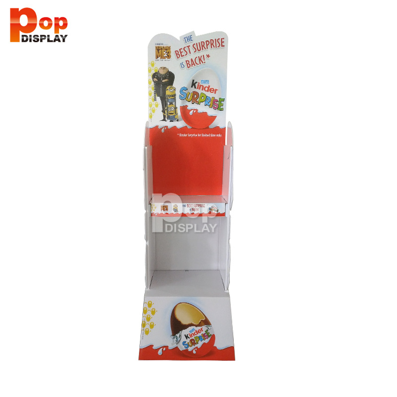 展架落地直立式纸展示架 超市食品零食展示架 促销纸堆头定制