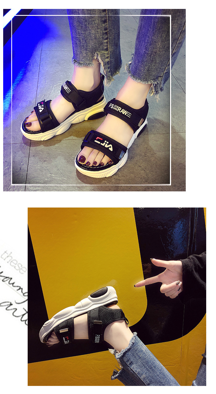 Chaussures été pour femme en Caoutchouc - Ref 3345218 Image 20