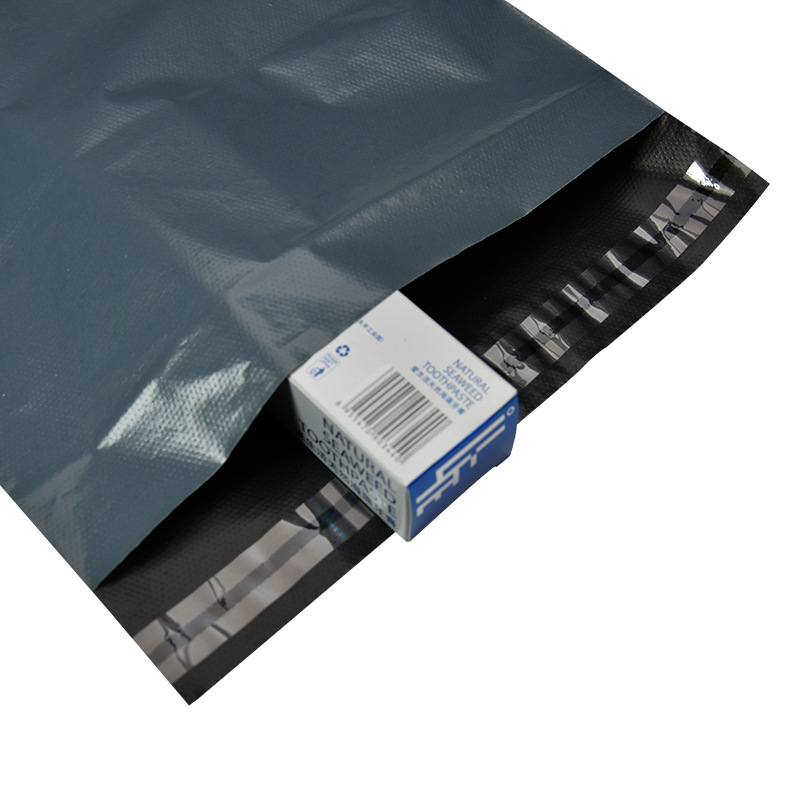 En stock al por mayor gris expreso embalaje bolsa logística impermeable embalaje bolsa Express pantimedias ropa bolsa autoadhesiva Mail