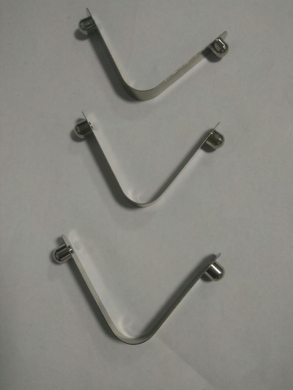 V型不锈钢钢管伸缩管8mm实心弹珠弹片弹跳珠订制零部件结构件 