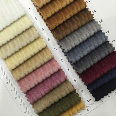 经编4.5坑子母条蚕丝绒 20个颜色现货供应 厂家直销 138004