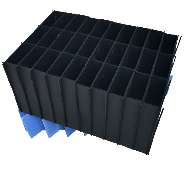 中空板厂家生产塑料PP中空板隔板 防静电万通板刀卡 加硬空心刀卡