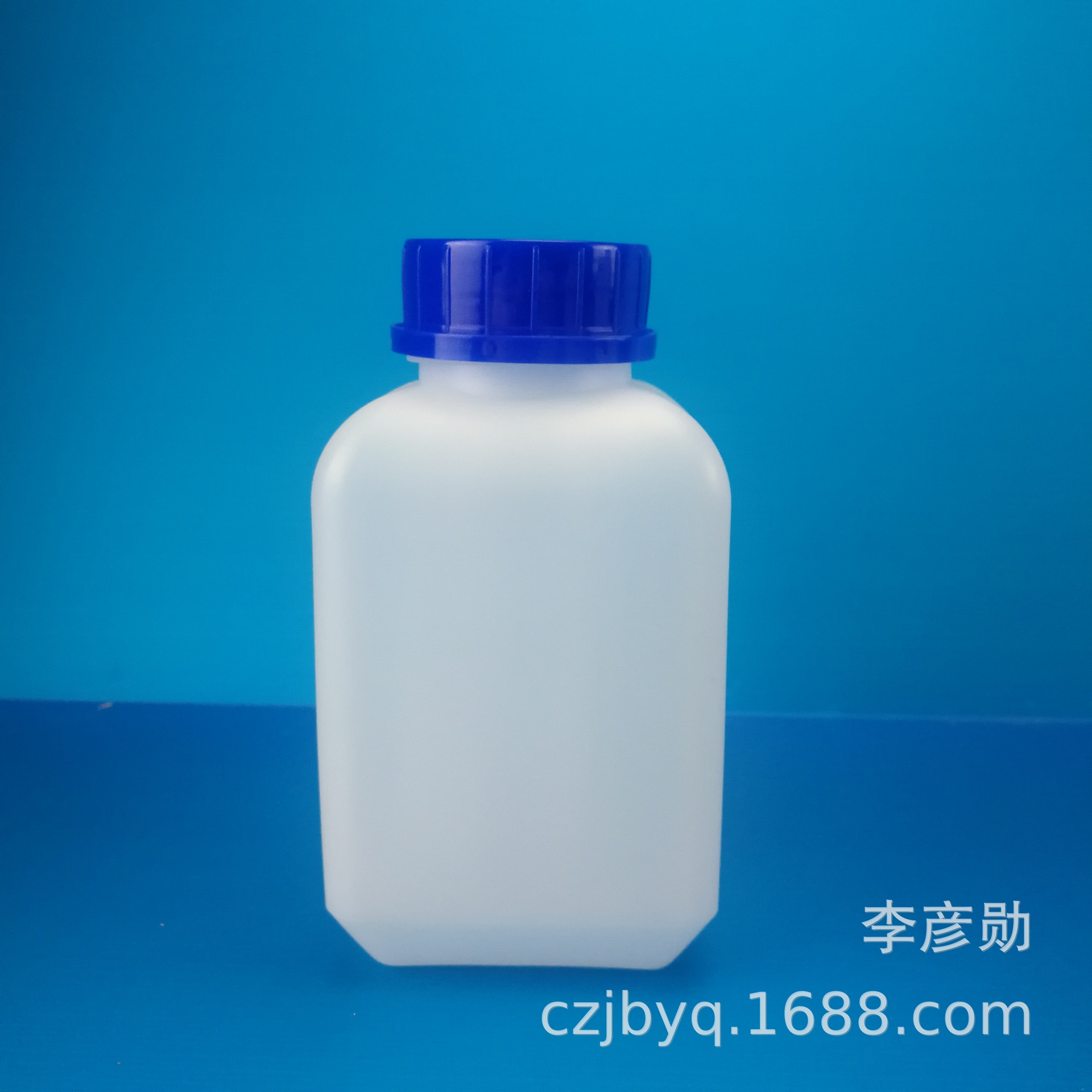 厂家供应 防盗盖试剂瓶500ml 防盗盖方瓶 塑料广口试剂瓶