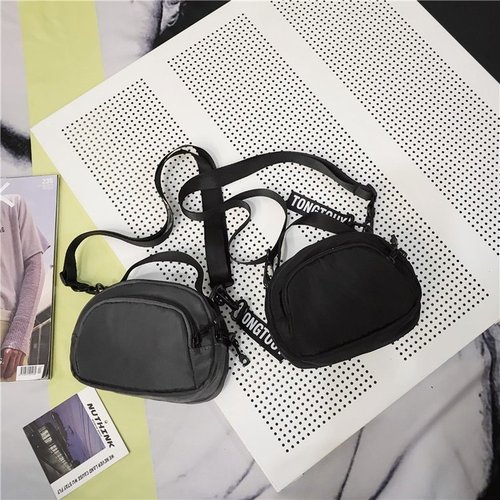 Men's Instagram-worthy Crossbody Bag, Mini Trendy Phone Pouch from Popular Brand, Compact Shoulder Backpack Perfect for Nightclub Dancing