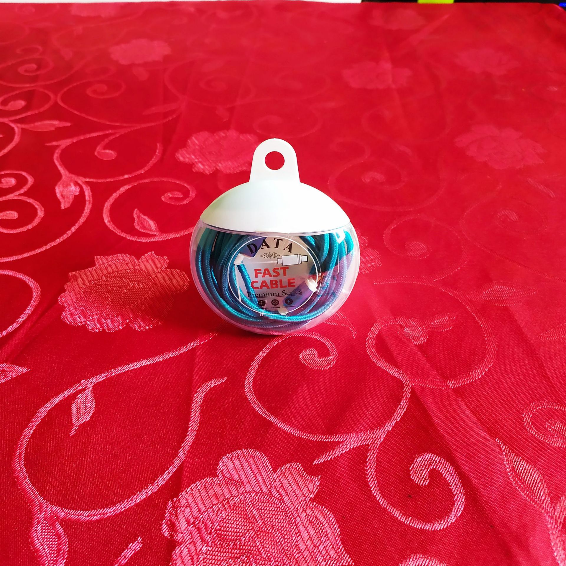 供应数据线/耳机线通用包装盒   定制耳机数据线透明塑料包装盒