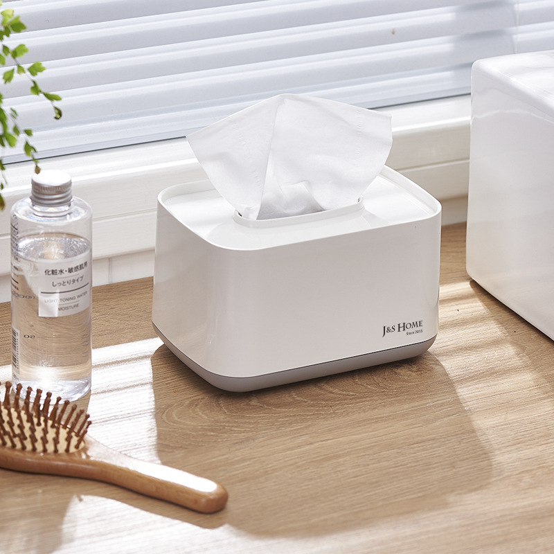 Caja de tejido multifuncional caja de tejido de hogar simple creativo sala de estar mesa de café caja de almacenamiento servilleta caja de cartón