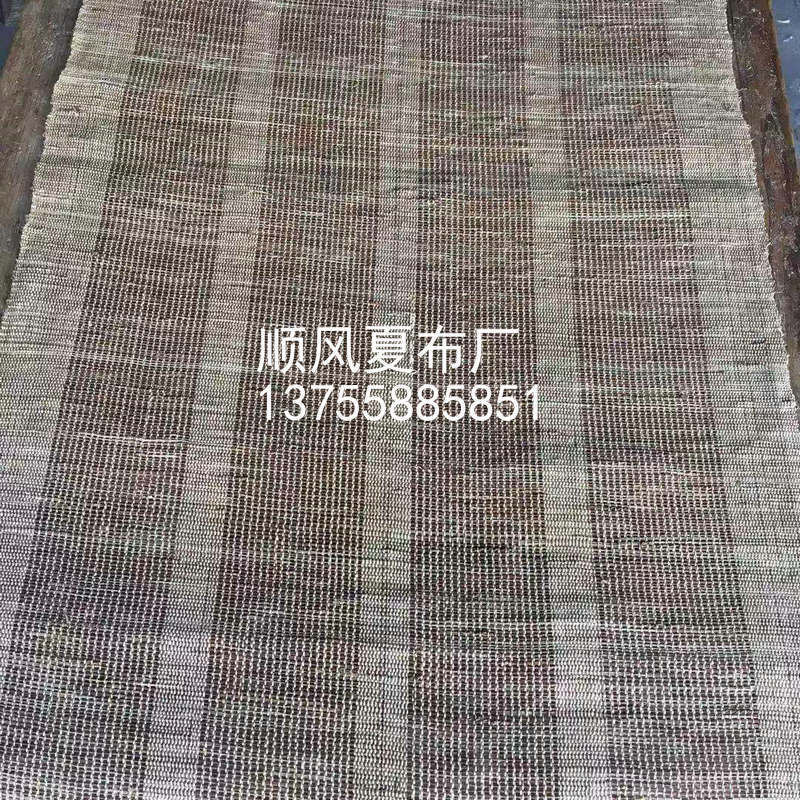 厂家定制手工苎麻夏布 桌旗茶席漆艺胎麻布玄关卷帘diy装饰布料-阿里巴巴