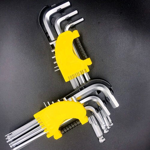 Manufacturer wholesale Yulong hexagonal wrench high quality vanadium steel hexagonal wrench household hexagonal wrench set