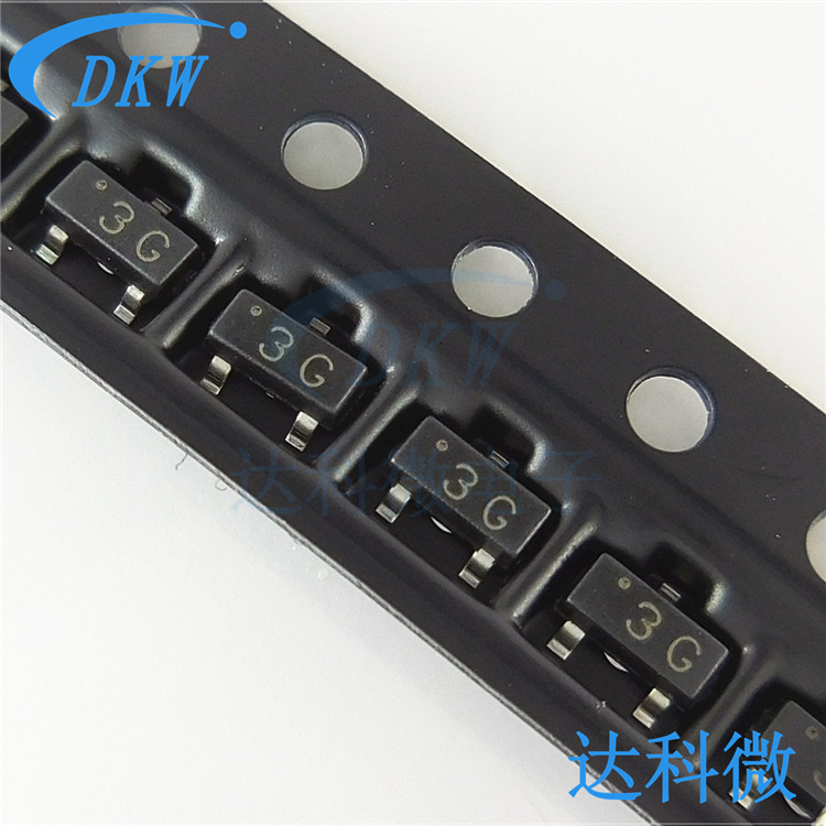 BC857C SOT23 丝印3G PNP功率管晶体管 贴片三极管 全新现货