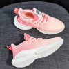 Cross border Foreign trade Spring and autumn season new pattern Shoelace light Mesh cloth Running shoes shock absorption ventilation motion Trendy shoes