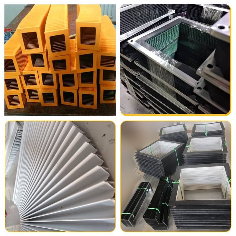 機床風琴防護罩 導軌式防油防塵罩 耐高溫伸縮護罩 廠家加工