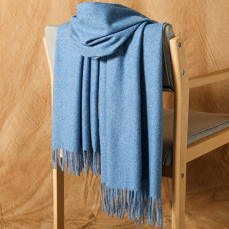 new pattern size Solid Cashmere Bristle scarf winter keep warm Shawl Collar Autumn and winter scarf